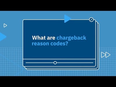 What are chargeback reason codes?
