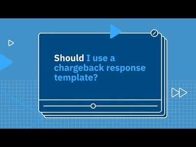 Should I use a chargeback response template?