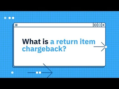 What is a return item chargeback?