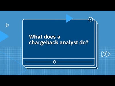 What does a chargeback analyst do?