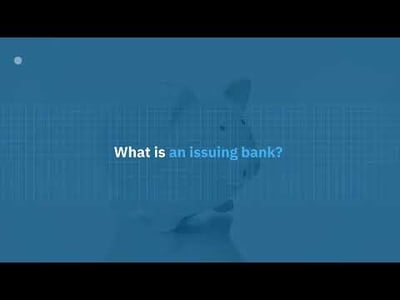 What is an issuing bank?